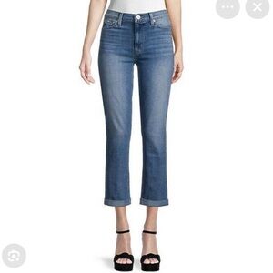 Hudson Jeans Women's Classic Blue High Rise Crop
